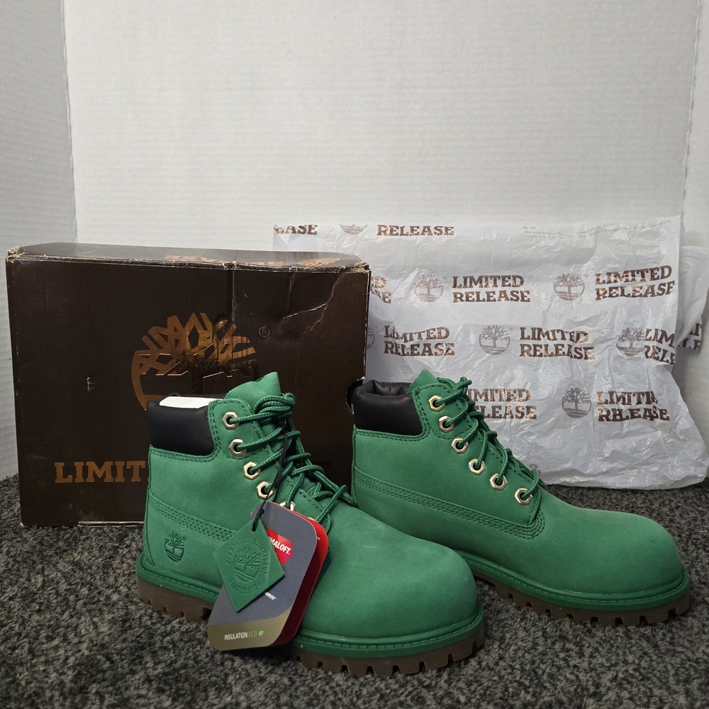 Timberland Men's Vibrant Green Boots